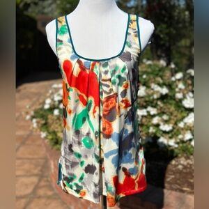 Fei Anthropologie Silky Sleeveless Blouse
